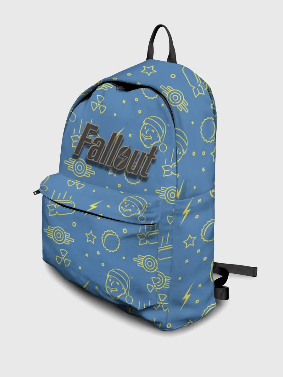 Рюкзак джинсовый / Фаллаут Арт