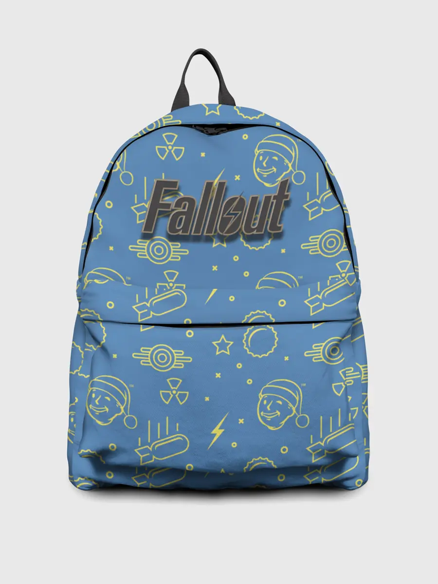 Рюкзак джинсовый / Фаллаут Арт