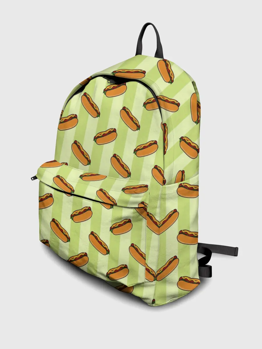 Рюкзак джинсовый / Хотдог