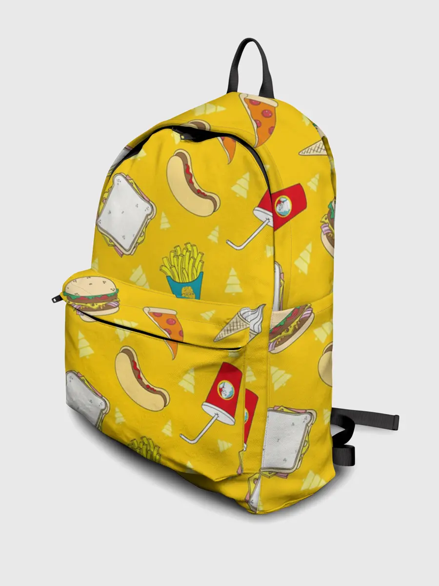 Рюкзак джинсовый / Фастфуд