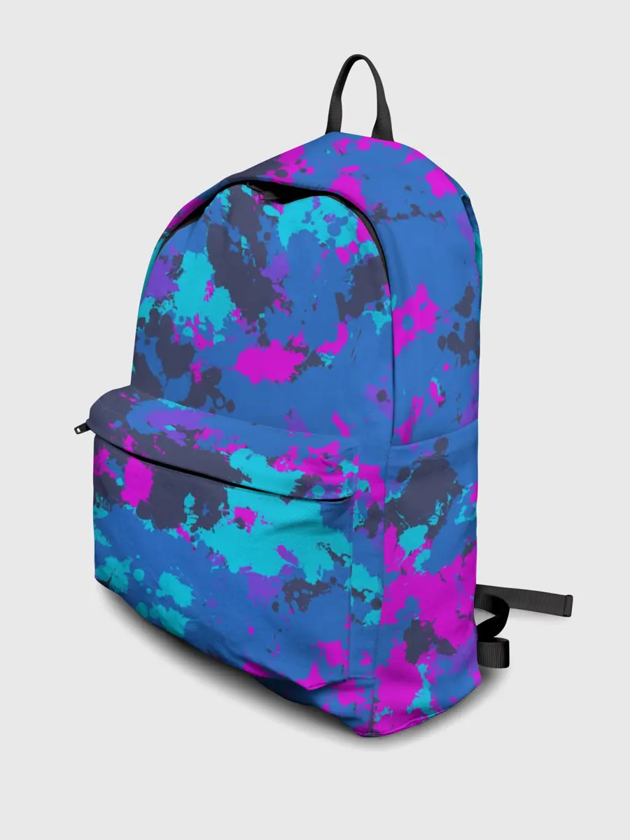 Рюкзак джинсовый / Неоновые краски