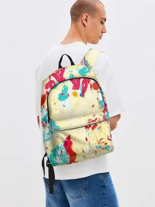 Рюкзак джинсовый / Текстура