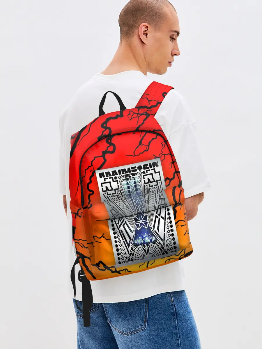 Рюкзак джинсовый / RAMMSTEIN