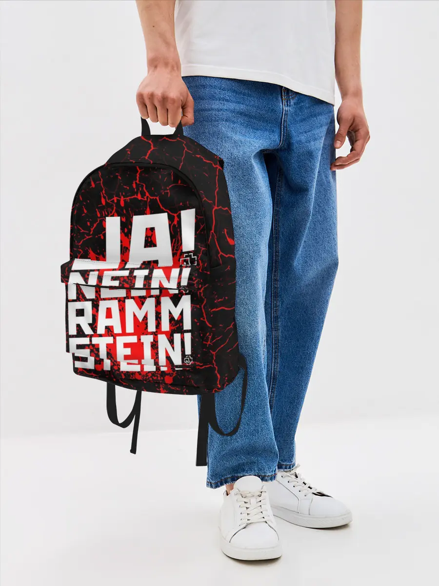 Рюкзак джинсовый / RAMMSTEIN