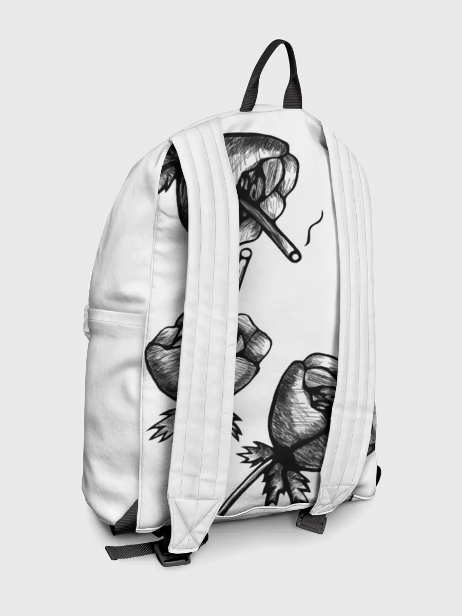 Рюкзак джинсовый / Дымящие розы