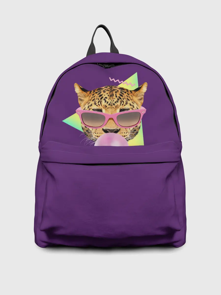 Рюкзак джинсовый / Тигр БАБЛ ГАМ