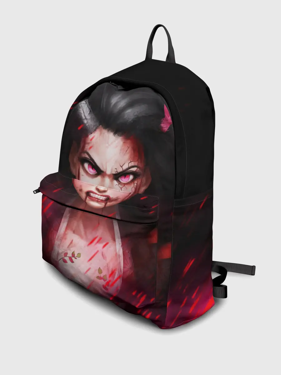 Рюкзак джинсовый / Незуко демон