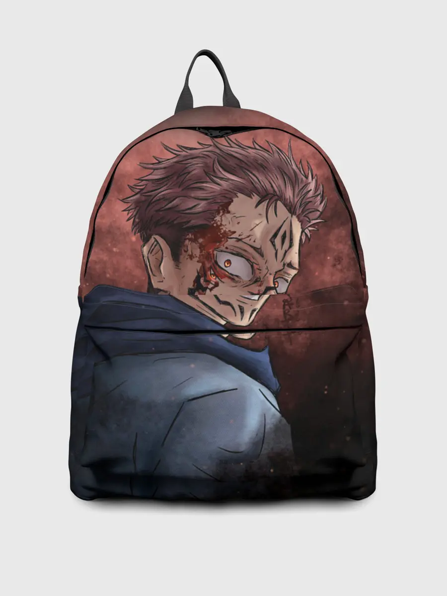 Рюкзак джинсовый / МАГИЧЕСКАЯ БИТВА / SUKUNA