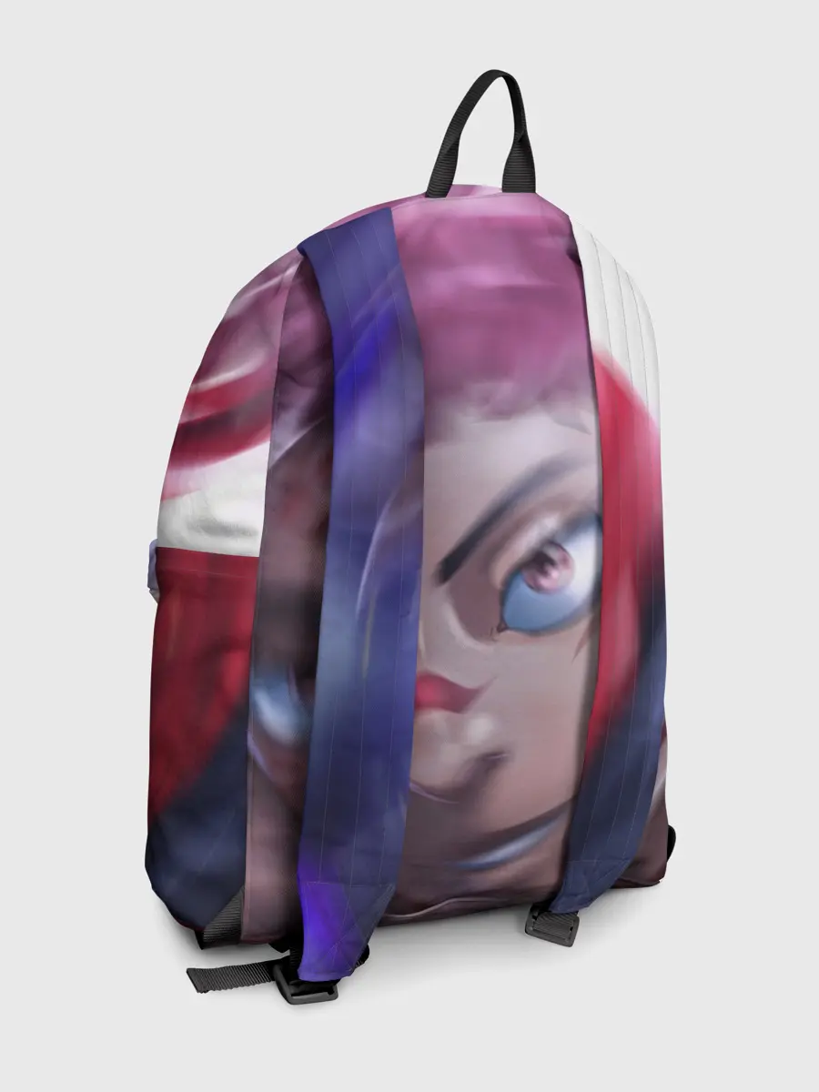 Рюкзак джинсовый / JUJUTSU KAISEN | SUKUNA вихрь