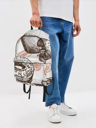 Рюкзак джинсовый / Вкусности