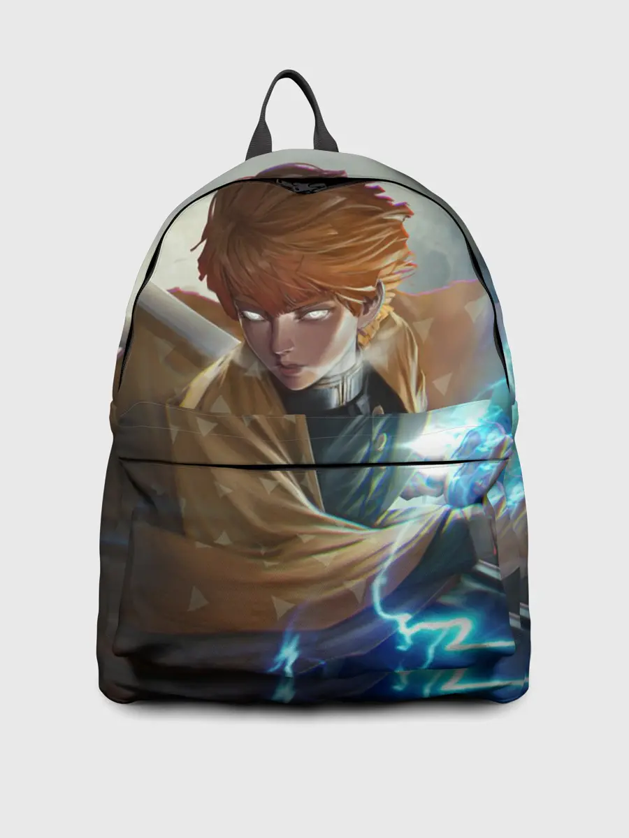 Рюкзак джинсовый / КЛИНОК РАССЕКАЮЩИЙ ДЕМОНОВ