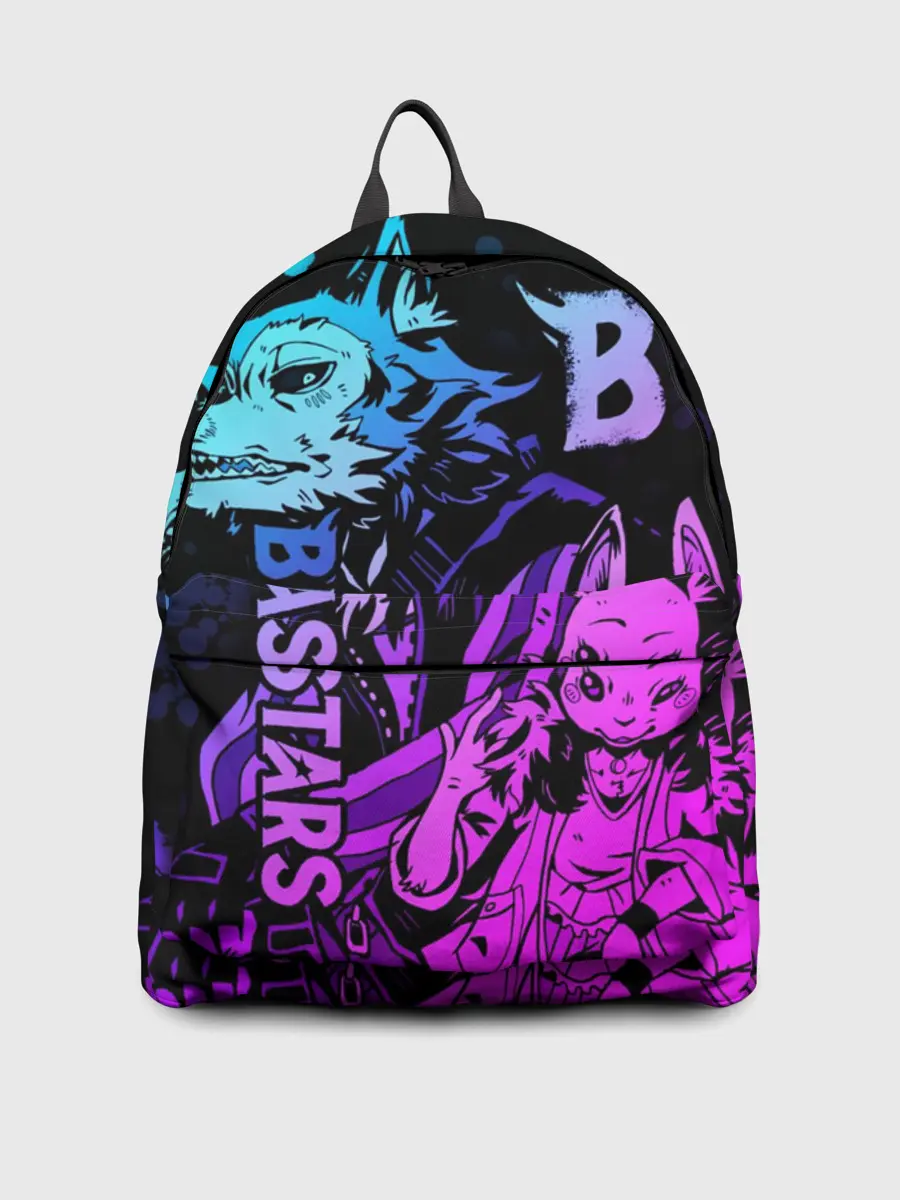 Рюкзак джинсовый / BEASTARS, Легоши и Хару