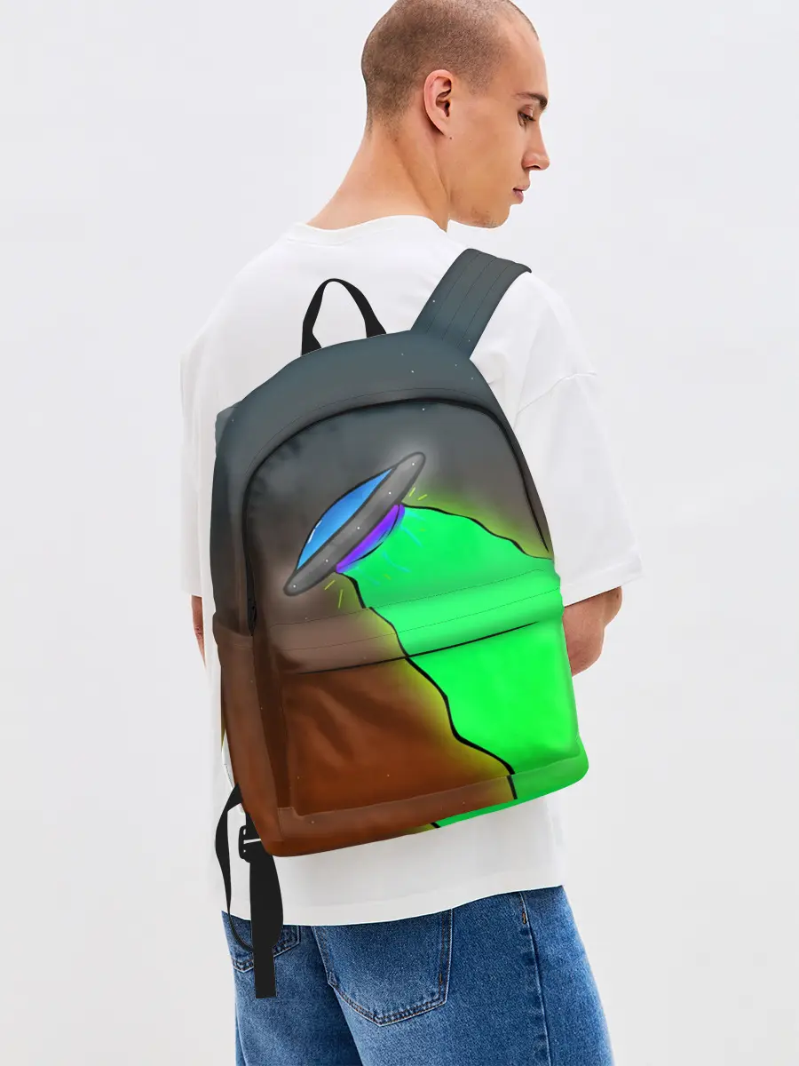 Рюкзак джинсовый / НЛО