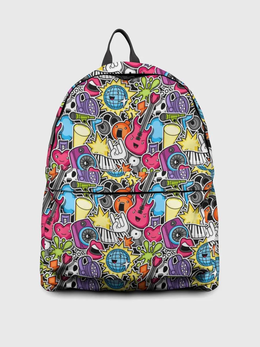 Рюкзак джинсовый / Музыкант