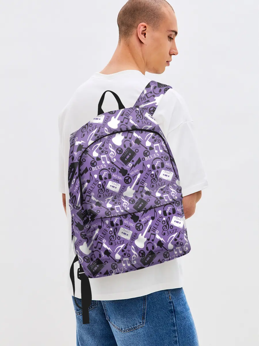 Рюкзак джинсовый / Музыка