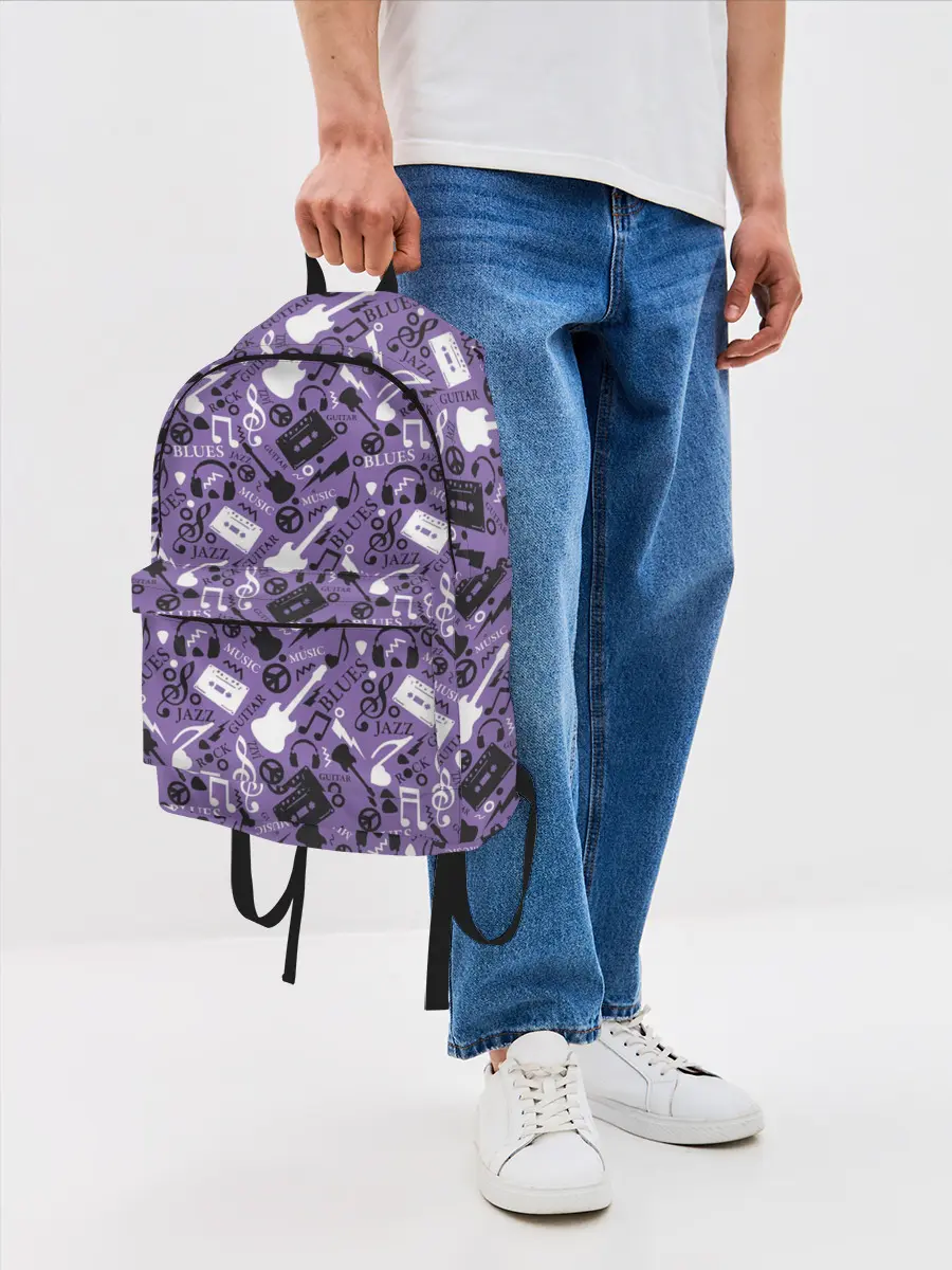 Рюкзак джинсовый / Музыка