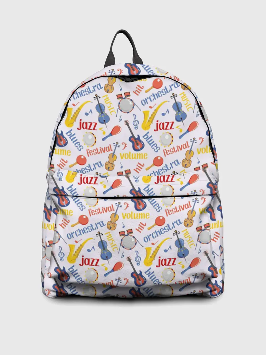 Рюкзак джинсовый / Музыка