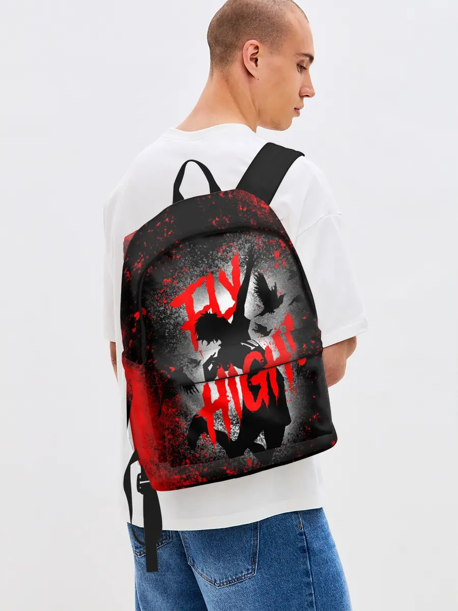 Рюкзак джинсовый / FLY HIGH | ВОЛЕЙБОЛ!!