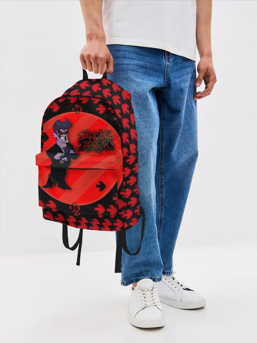 Рюкзак джинсовый / Чувак из Friday Night Funkin