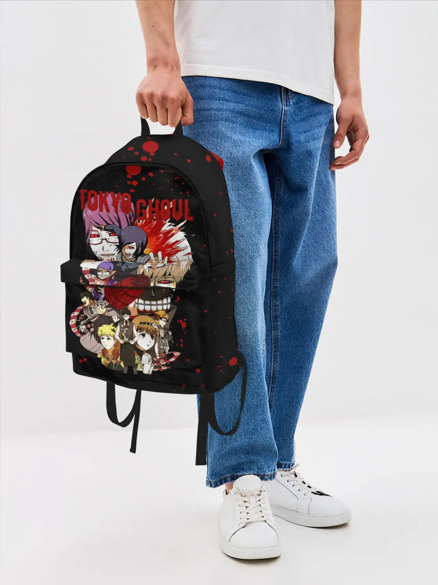 Рюкзак джинсовый / Токийский Гуль. Персонажи