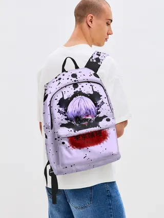 Рюкзак джинсовый / Канеки Кан