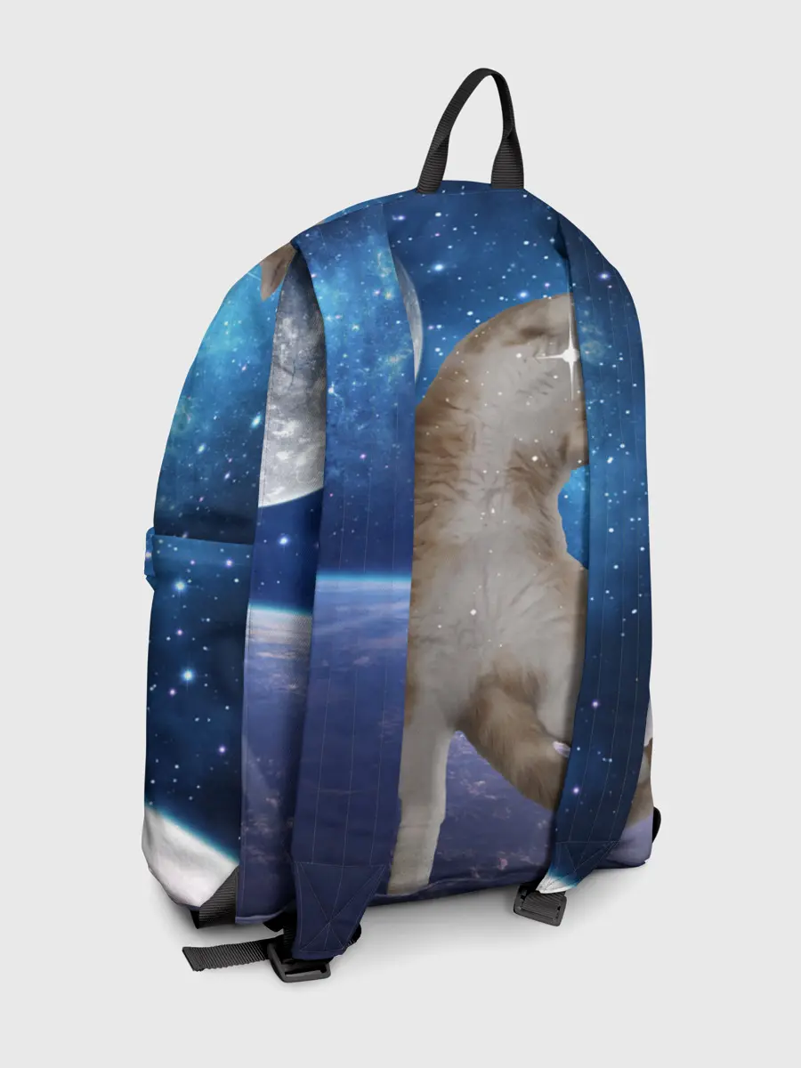 Рюкзак джинсовый / Кисулькин в космосе