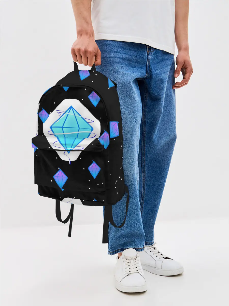 Рюкзак джинсовый / Алмаз