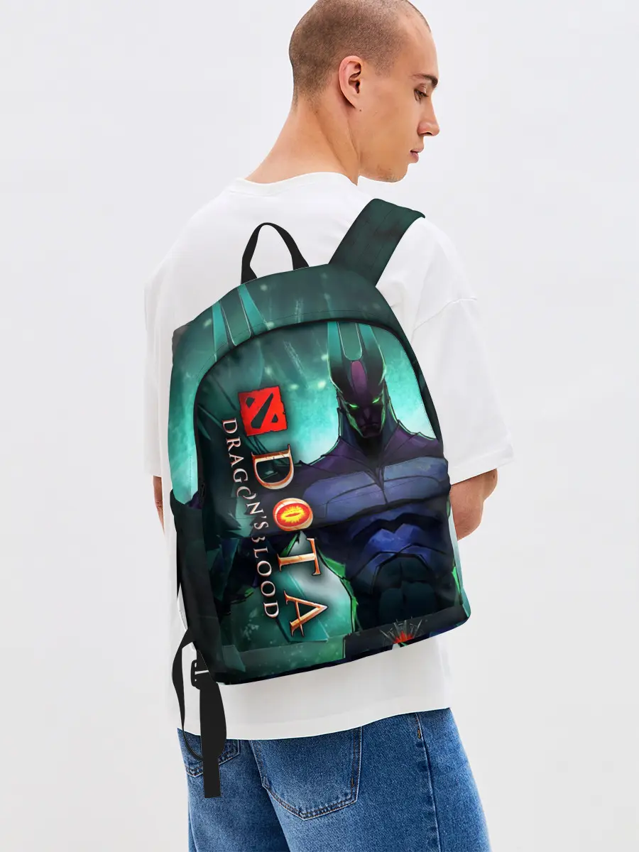 Рюкзак джинсовый / DOTA: Кровь дракона