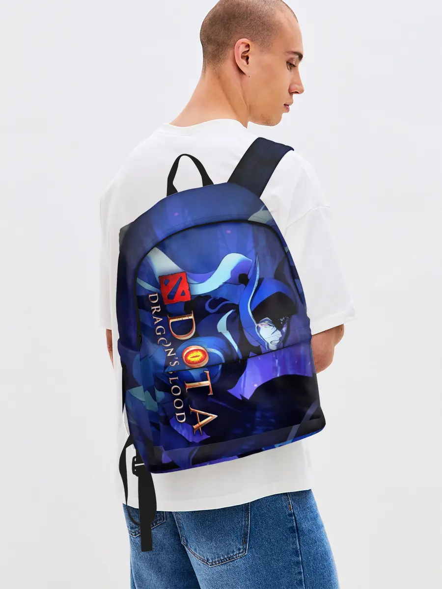 Рюкзак джинсовый / DOTA: Кровь дракона