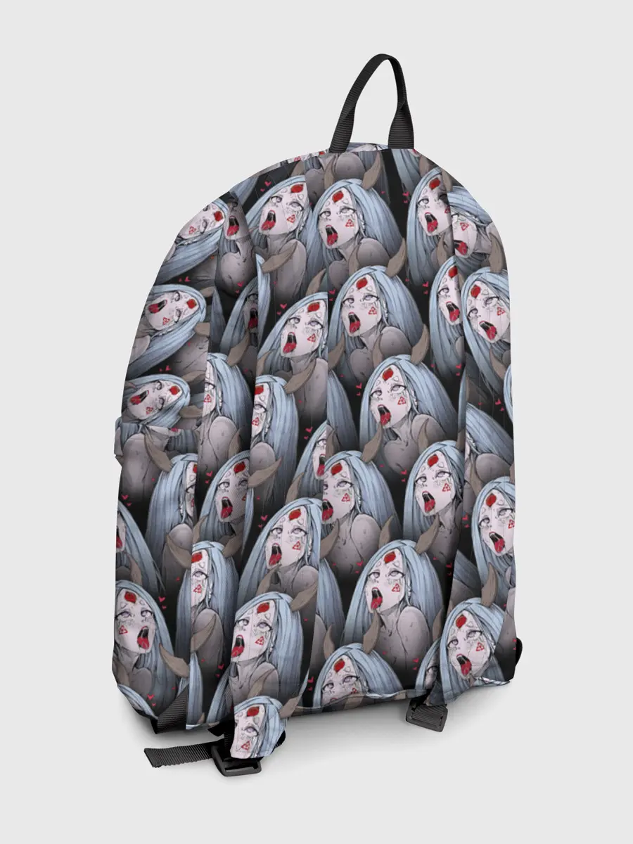 Рюкзак джинсовый / Kaguya Ahegao