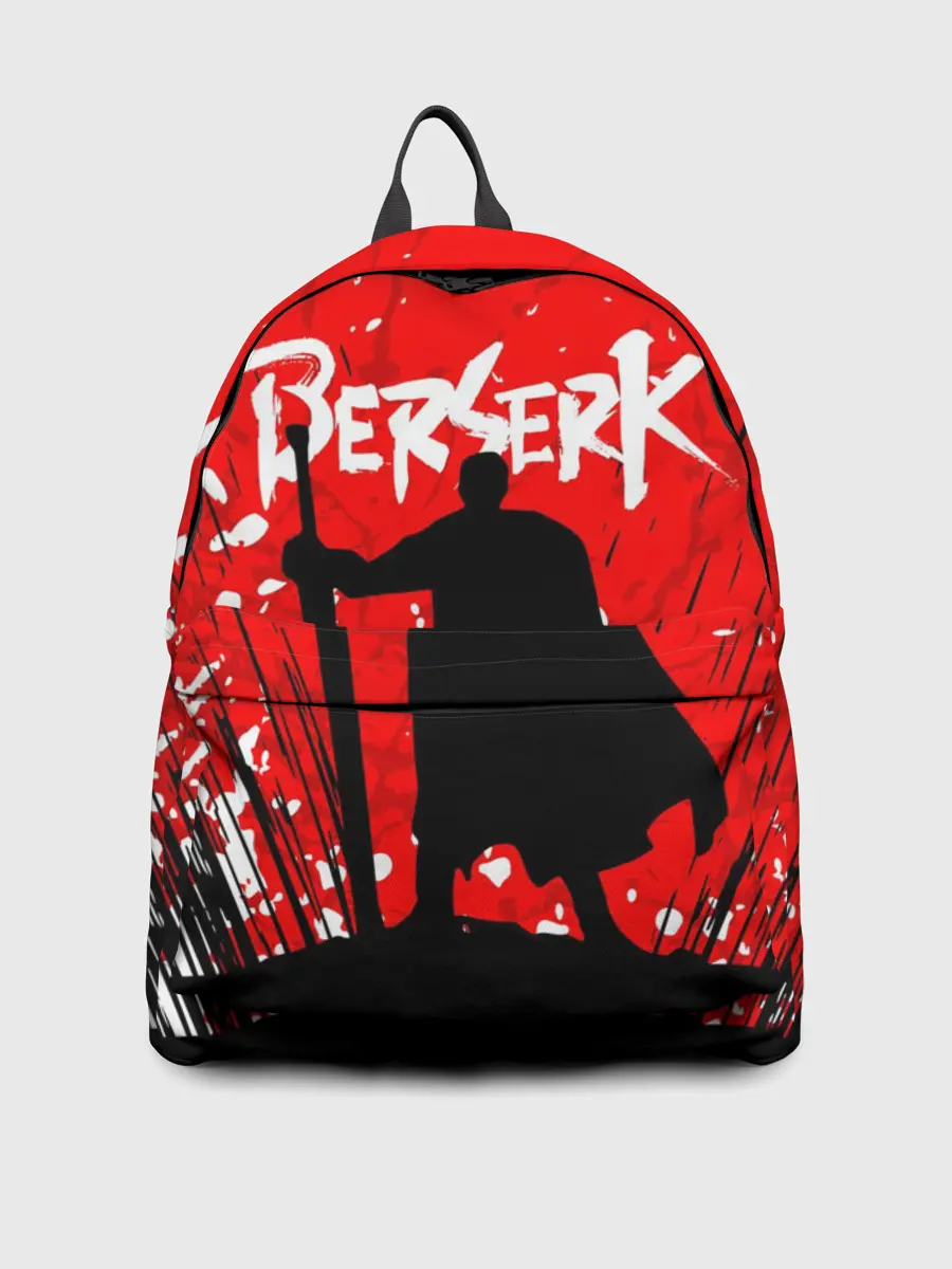 Рюкзак джинсовый / Берсерк силуэт