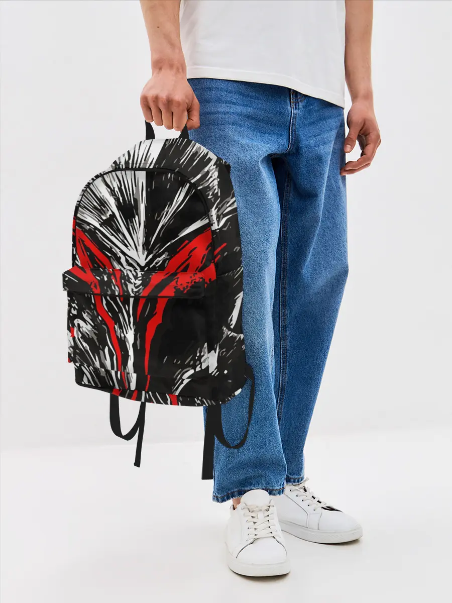 Рюкзак джинсовый / BERSERK mask