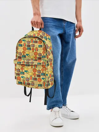 Рюкзак джинсовый / Баскетбол