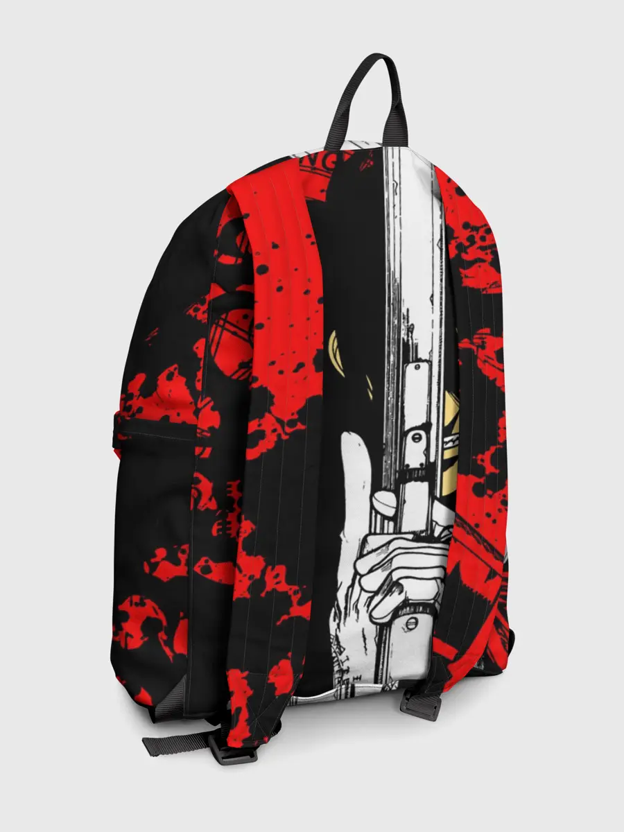 Рюкзак джинсовый / Алукард - Хеллсинг