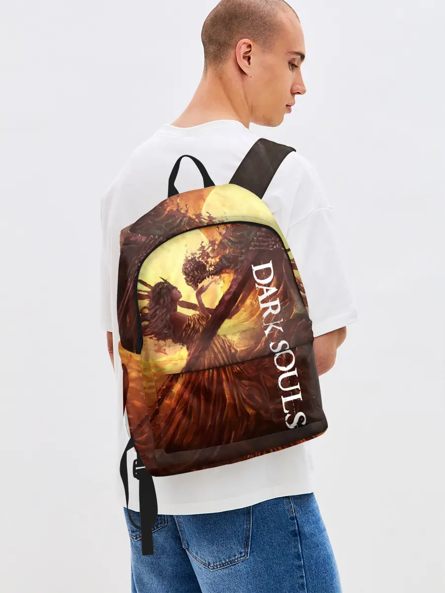 Рюкзак джинсовый / Нито повелитель могил