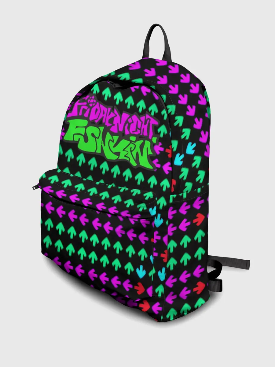 Рюкзак джинсовый / Неон Friday Night Funkin