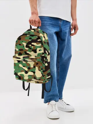 Рюкзак джинсовый / Камуфляж