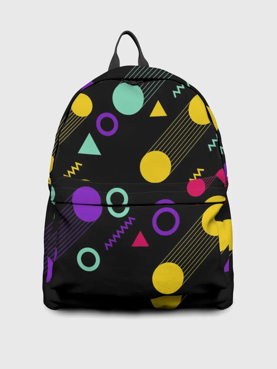 Рюкзак джинсовый / Круги и Треугольники