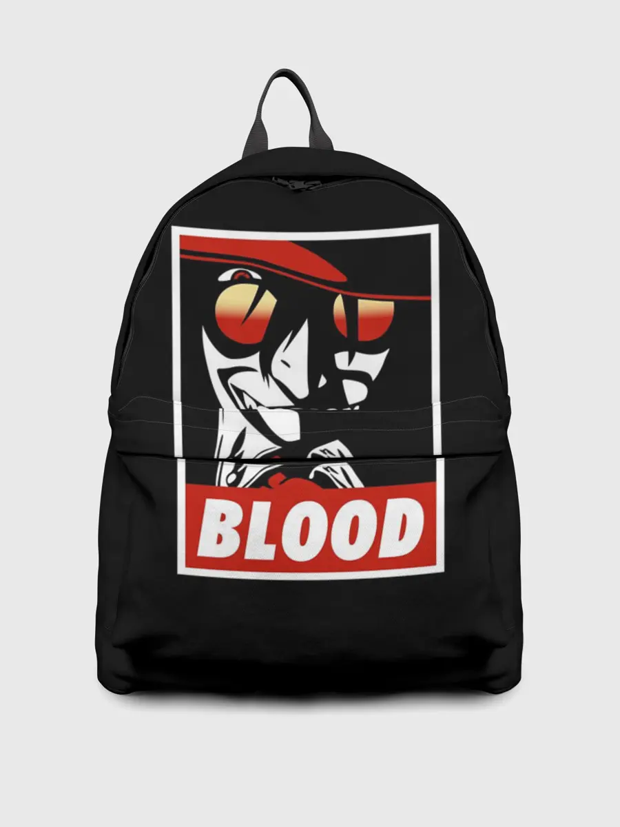 Рюкзак джинсовый / Алукард Blood