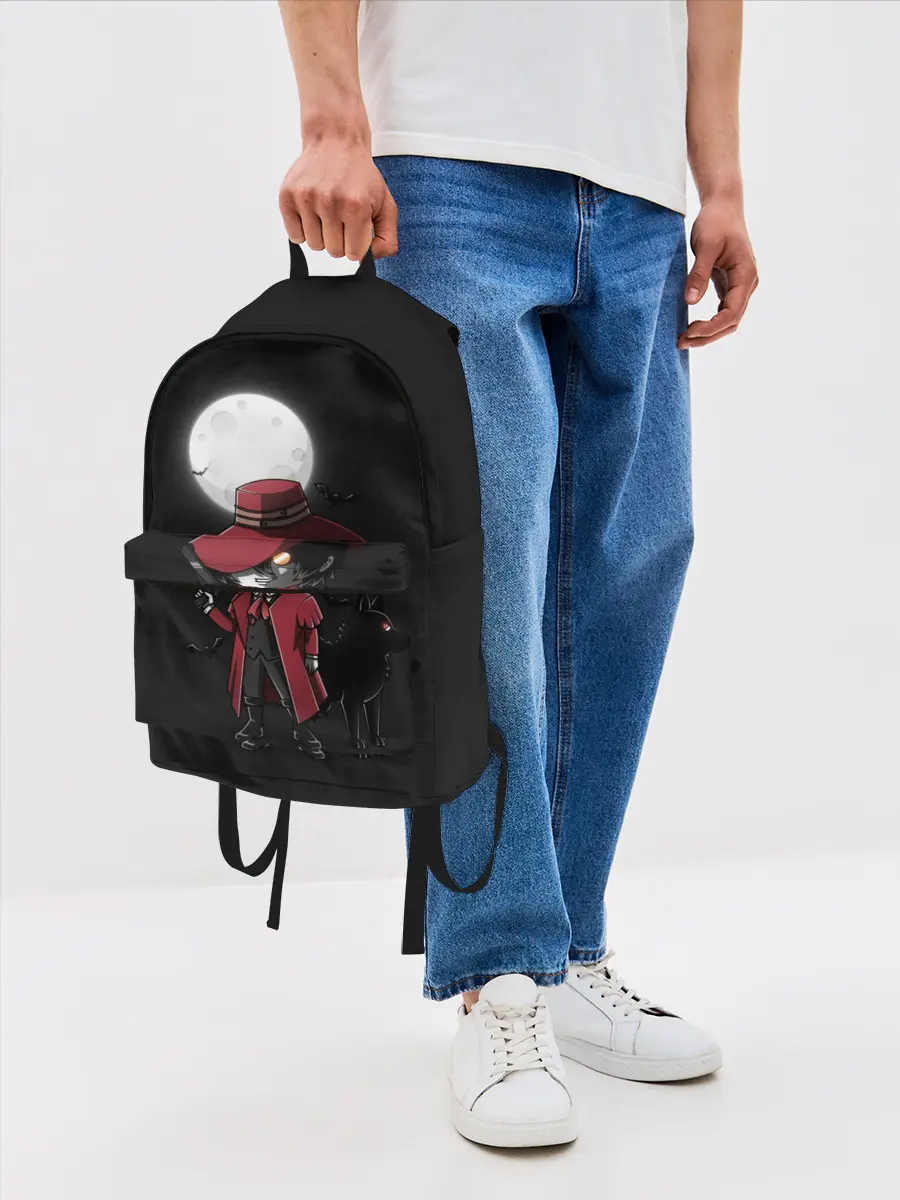 Рюкзак джинсовый / Маленький Алукард