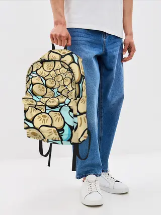 Рюкзак джинсовый / Нежная бууза