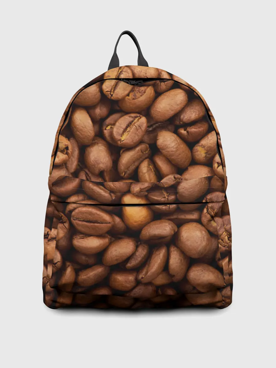 Рюкзак джинсовый / Кофе 3D