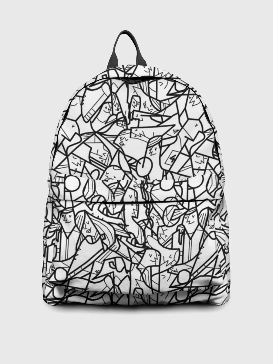 Рюкзак джинсовый / Масса людей