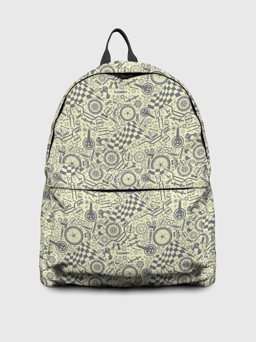 Рюкзак джинсовый / Велосипедные части