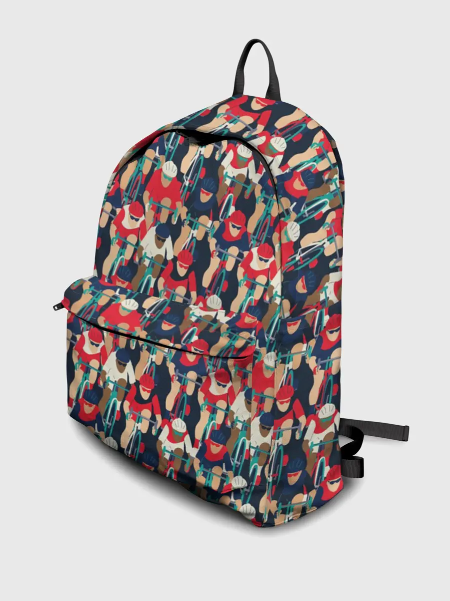 Рюкзак джинсовый / Велогонка