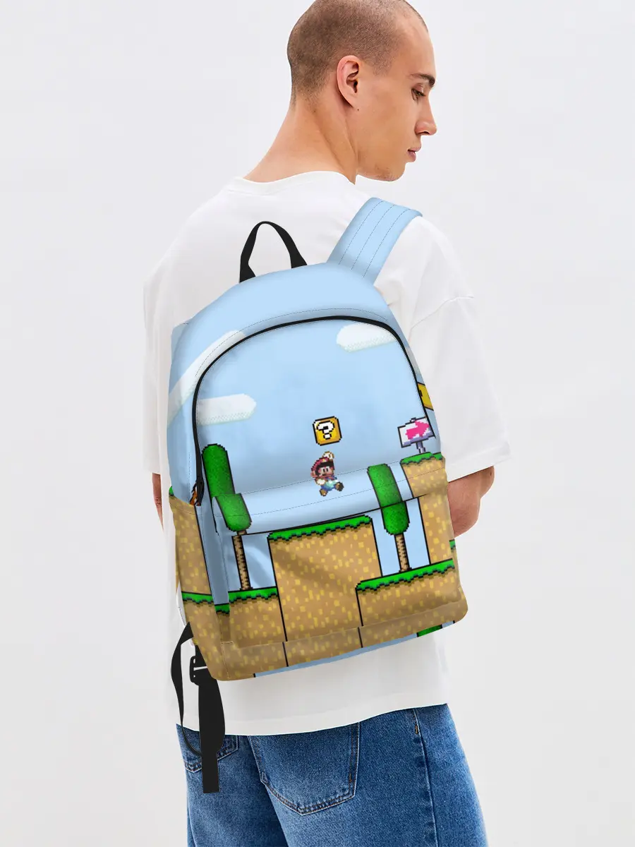 Рюкзак джинсовый / Mario