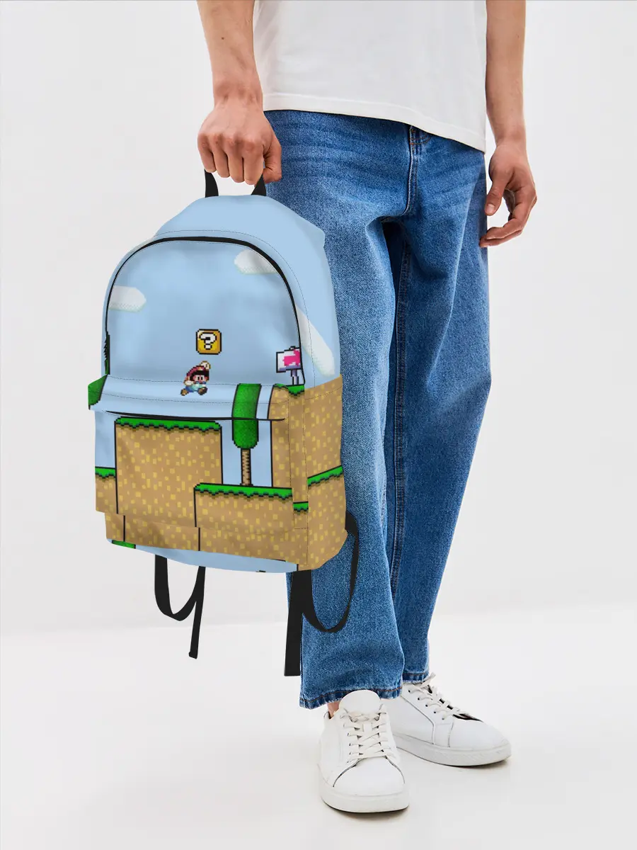 Рюкзак джинсовый / Mario