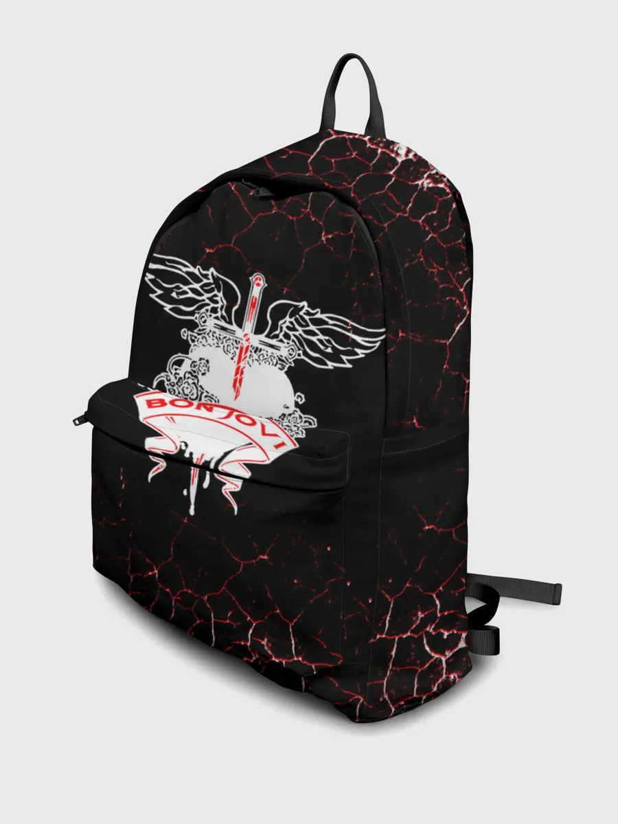 Рюкзак джинсовый / bon jovi