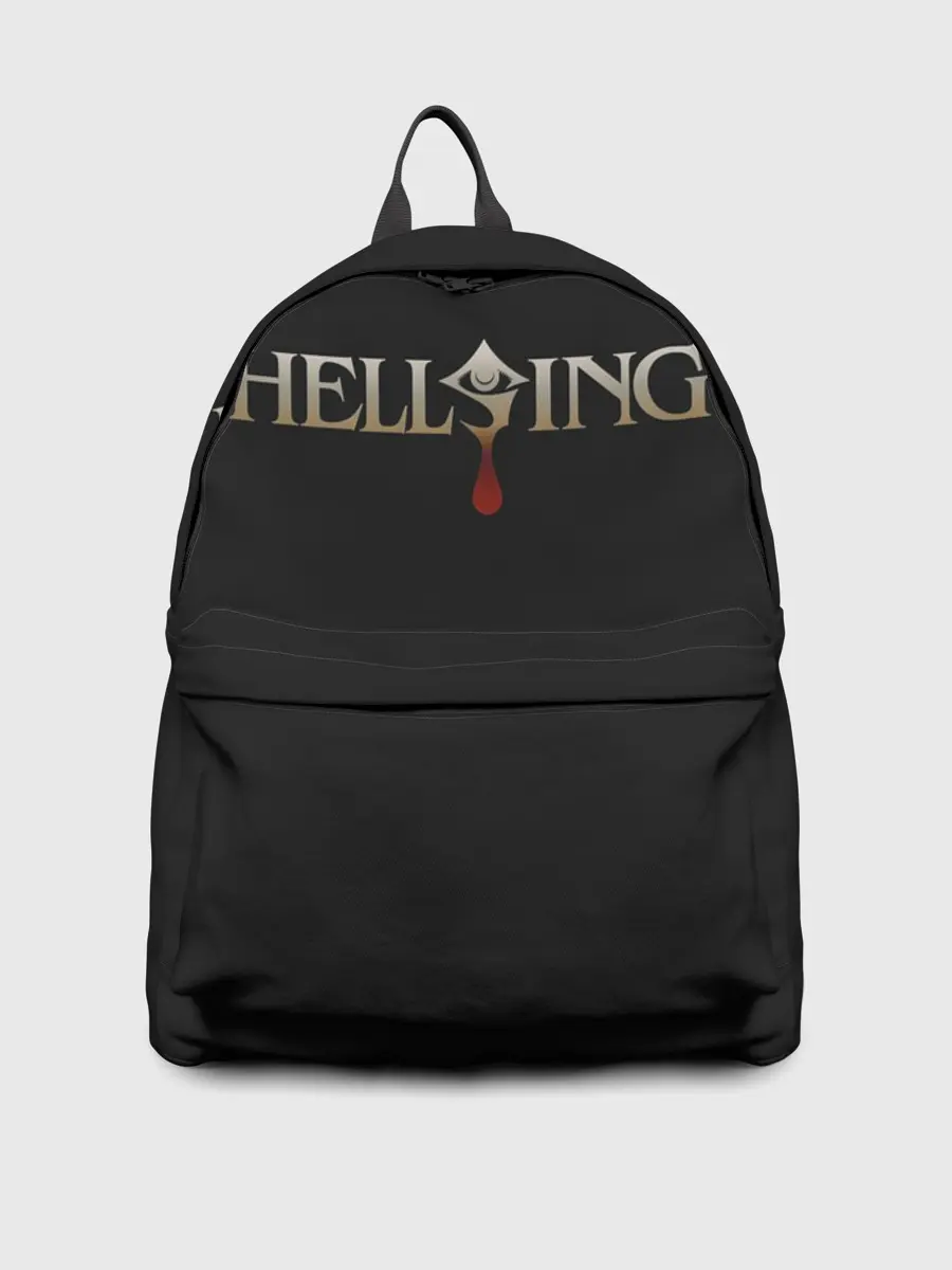 Рюкзак джинсовый / Логотип Hellsing