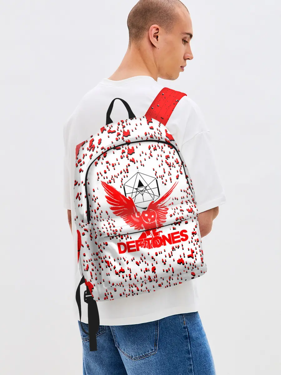 Рюкзак джинсовый / deftones